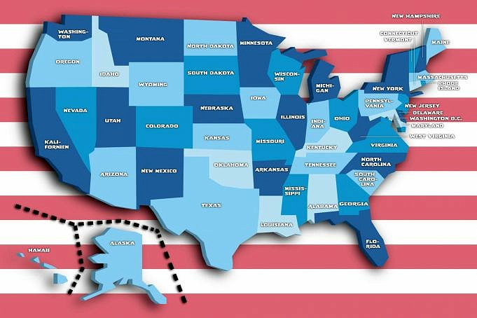 Die Besten Staaten, Um 2022 In Den USA Zu Leben